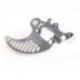 X-Grip, kryt zadního kotouče, Beta X-TRAINER, Beta 250/300 RR `13-20, stříbrná barva