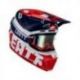 Leatt (kolekce 2023), MX přilba 7.5 V23 (+ MX brýle VELOCITY 4.5 IRIZ ZDARMA) HELMET KIT ROYAL, barva modrá/červená/bílá, veliko