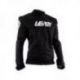 Leatt (kolekce 2023), bunda Moto 4.5 LITE JACKET BLACK, barva černá, velikost 3XL
