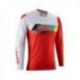 Leatt (kolekce 2023), dres Moto 5.5 ULTRAWELD JERSEY RED, barva bílá/červená, velikost XXL