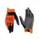 Leatt (kolekce 2023), rukavice Moto 3.5 LITE GLOVES ORANGE, barva oranžová/černá, velikost S