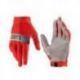 Leatt (kolekce 2023), rukavice Moto 2.5 X-FLOW GLOVE RED, barva červená/modrá, velikost S