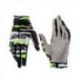 Leatt (kolekce 2023), rukavice Moto 2.5 X-FLOW GLOVE TIGER, barva černá/bílá/zelená fluo, velikost S