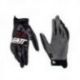 Leatt (kolekce 2023), rukavice Moto 2.5 WINDBLOCK GLOVE BLACK, barva černá/grafitová, velikost S