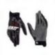 Leatt (kolekce 2023), rukavice Moto 2.5 WINDBLOCK GLOVE BLACK, barva černá/grafitová, velikost L