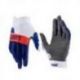 Leatt (kolekce 2023), rukavice Moto 1.5 GRIPR GLOVE ROYAL, barva modrá/bílá/červená, velikost L