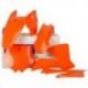 Polisport, sada plastů, KTM SX 65 '02-'08, oranžová barva