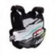 Leatt, hrudní chránič, CHEST PROTECTOR 1.5 TORQUE TIGER, barva bílá/černá
