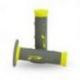 Progrip, gripy PG791 Off Road (22+25mm, délka 115mm) barva šedá/žlutá fluo (dvousměsové) (791-347) (PG791YF/GR)