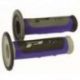 Progrip, gripy PG791 Off Road (22+25mm, délka 115mm) barva šedá/modrá (dvousměsové) (791-386) (PG791BL/GR)