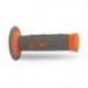 Progrip, gripy PG791 Off Road (22+25mm, délka 115mm) barva šedá/oranžová (dvousměsové) (791-387) (PG791OR/GR)