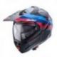Caberg, vyklápěcí přilba Flip-Up, model Tourmax X, Sarabe, barva šedá/černá - barvy BMW, velikost L