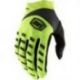 100%, rukavice Airmatic (2023), FLUO YELLOW/BLACK, barva žlutá/černá, velikost L