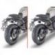 Kappa, nosiče pod boční brašny, systém rychlé demontáže X-Remove, Benelli LEONCIO 800 '22-,