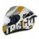 MT, integrální přilba Targo Pro Biger A3 GLOSS Pearl Yellow, barva bílá/žlutá/šedá, velikost S