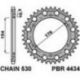 PBR, rozeta 4434 44 C45 Honda CB 1000R (08-16) (JTR1340.44) (řetěz 530)