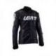 Leatt, enduro bunda Moto 4.5 X-FLOW JACKET BLACK, černá barva, velikost M