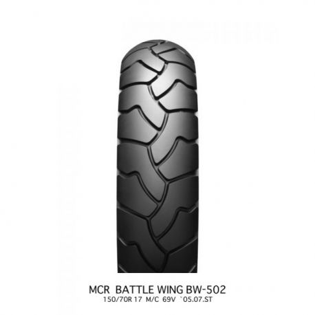 Bridgestone, pneu 150/70R17 BW502 69V TL Honda, přední, DOT 25/2022