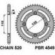 PBR, rozeta 4549 48 KTM 350 FREERIDE (14-'20) 350 '12-'17