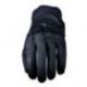 Five Gloves, textilní rukavice Globe Evo, dámské, černá barva, velikost 8 (S)
