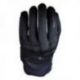Five Gloves, textilní rukavice Globe Evo, černá barva, velikost 9 (M)