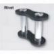 ČZ, nýtovací spojka řetězu 520 ORH ACTIVE RING (X-RING) rivet
