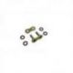 ČZ, spojka řetězu 520 ORMX ACTIVE RING (X-RING) gold CLIP P