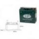 Landport, akumulátor SLA12-22 12V/22AH SEALED BMW (+4AH) 180X75X165, bezúdržbový (2)