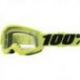 100%, brýle Stata 2 YOUTH GOGGLE YELLOW - CLEAR LENS GOGLE Strata 2 JUNIOR, barva žlutá, čiré sklo
