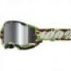 100%, brýle Strata 2 WAR CAMO - MIRROR SILVER LENS, barva CAMOUFLAGE, stříbrné zrcadlové sklo