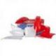 Polisport, sada plastů, Honda CR 125 '00-'01 CR 250 '00-'01, OEM barva, červená/bílá