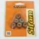 Sifam, válečky variátoru 16X13mm 4.5G