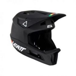 Leatt, cyklo přilba MTB Gravity 1.0 Junior (dětská) V23 Helmet Black, velikost XXS (51-52 cm)