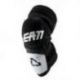 Leatt, chrániče kolen, 3DF Hybrid, Knee Guard, barva černá/bílá, velikost S/M