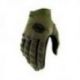 100%, rukavice MX/MTB Airmatic Army, barva zelená Military, velikost L