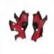 Acerbis, kryty rámu X-GRIP Yamaha TENERRE 700 19-22, černo-červené - 0024666.323