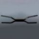 Renthal, řidítka 1,1/8 " (28,6MM) Street Fatbar Handlebar LOW, černá barva