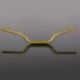 Renthal, řidítka 1,1/8 " (28,6MM) Street Fatbar Handlebar MEDIUM (TOURING), zlatá barva