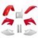 Polisport, sada plastů (FULL KIT) Honda CR 125 '02-'03 CR 250 '02-'03