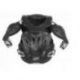 Leatt, hruční chránič/chránič krční páteře, NECK BRACE MODEL FUSION VEST 3.0 BLACK, černá barva, velikost XXL