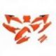UFO, sada plastů, KTM SX 125 / 250 / 300 '23-'24, SX-F 250 / 350 / 450 '23-'24