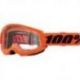 100%, brýle Strata 2 NEON ORANGE - CLEAR LENS