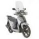 Kappa, plexištít, PEUGEOT TWEET 50 / 125 / 200 FL / GT / ALLURE '23-, čirý – nutné držáky A8103AK