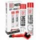 OMOTO, sada přípravků pro péči o řetěz, OFF ROAD O! CHAIN CARE AND PROTECTION 2+1 mazivo, čistič, stětec (2x750ml)