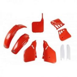 UFO, kompletní sada plastů, Honda CR 250 '87, OEM barvy, (červený) (HO093E999)
