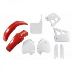 UFO, kompletní sada plastů, Honda CR 125 '91-'92, CR 250 '90-'91, OEM barvy, (červený