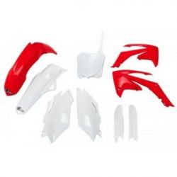 UFO, kompletní sada plastů, Honda CRF 250R '11-'13, CRF 450R '11-'12, OEM barvy,