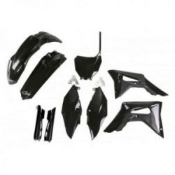UFO, kompletní sada plastů, Honda CRF 250R '18-'21, CRF 450R '17-'20 černá barva
