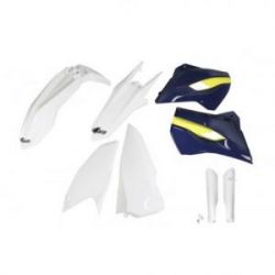 UFO, kompletní sada plastů, Husqvarna TE/FE 125/250/300/350/450 '15-'16, OEM barvy, '15