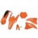 UFO, kompletní sada plastů, KTM SX/SXF '07-'10 oranžová barva